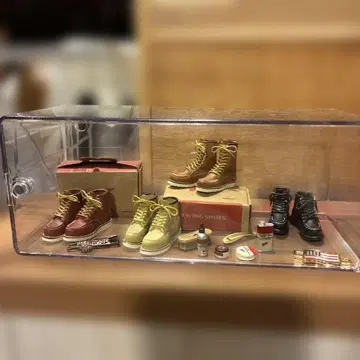 Red Wing Shoes 미니어처 컬렉션 신발끈 메탈 택 포함
