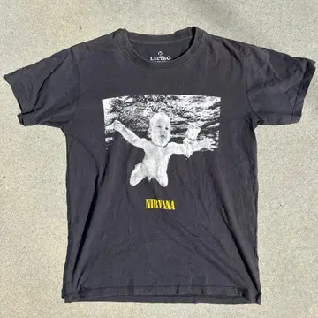 90s NIRVANA 밴드T 구제 의류 아메카지 바이커 M