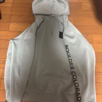 BOULDER COLORADO 후드티 그레이 XL