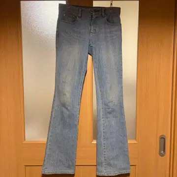 부츠컷 데님 플레어 데님 벨보텀 데님