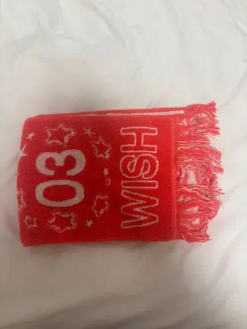 nctwish 리쿠 머플러 타월 our wish