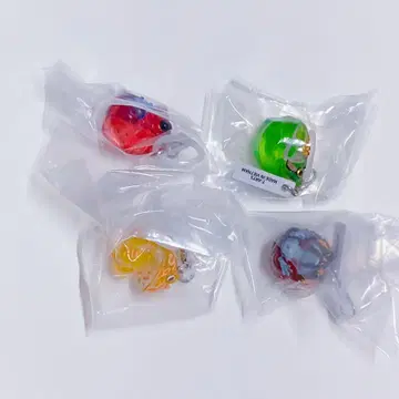만마루 개구리 클리어 메지루시 가챠 마스코트 컴프