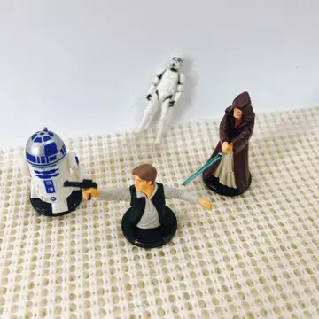 스타 워즈 피규어 4체 세트 R2-D2 한 솔로 오비완 등