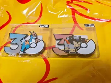 포켓몬 30주년 기념 마그넷 코바르온 테라키온 2종 세트