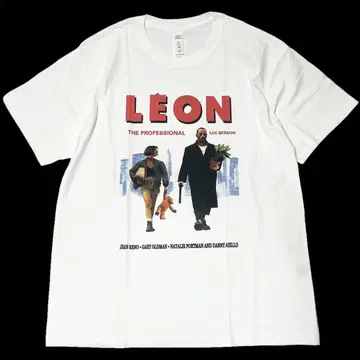 영화 LEON 레온 마틸다 티셔츠 화이트 90s 무비 화이트 L