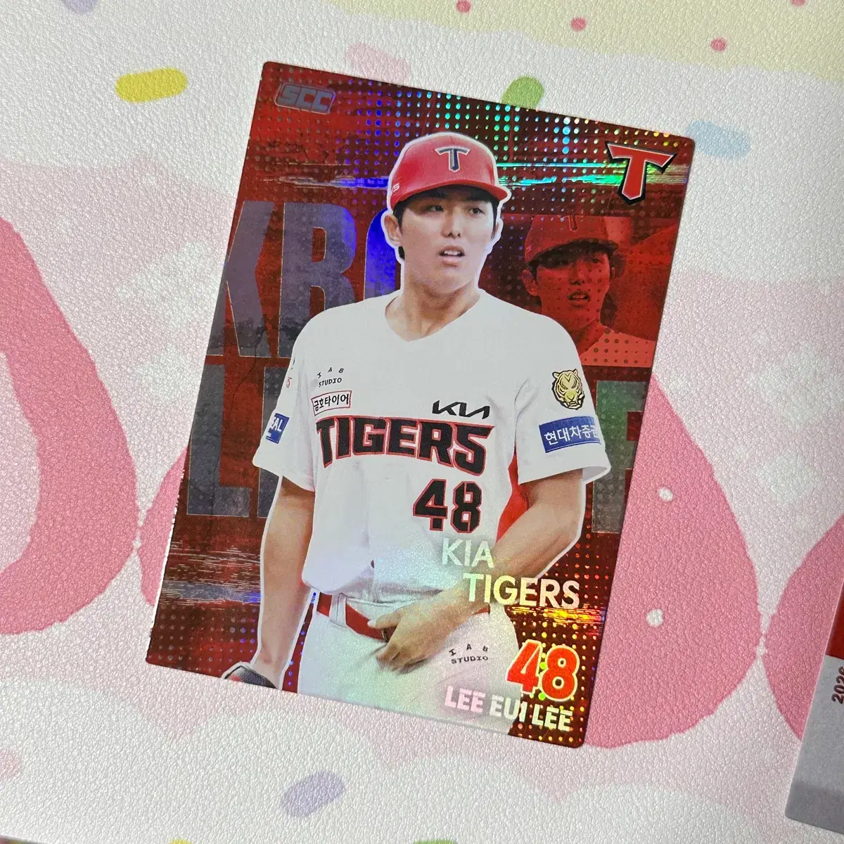2026 KBO 기아 타이거즈 이의리 홀로 포토 카드