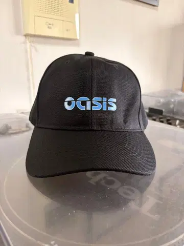 OASIS 로고 야구 모자 오아시스