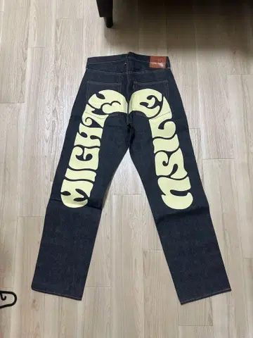 EVISU 데님 레어 화이트
