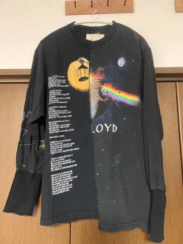 [ 77circa ] Pink Floyd 리메이크 긴팔 티셔츠