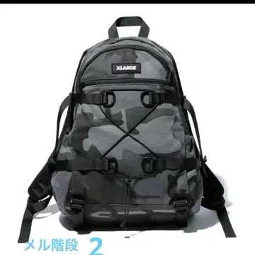 XLARGE 백팩 카모플라주 그레이 멜계단2