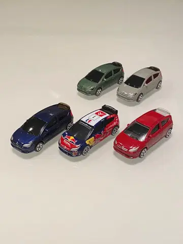 시트로엥 C4 WRC 마조레트 5대 세트