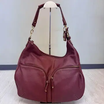 4 새상품급 MAXX NEW YORK 와인 레드 호보 백