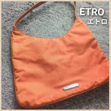 ETRO 에트로 페이즐리 무늬 원 숄더백 오렌지