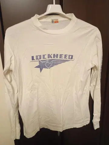 고품질! 버즈릭슨 긴팔 T셔츠 사이즈 L LOCKHEED