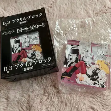 DEATH NOTE 미사 아크릴 블록