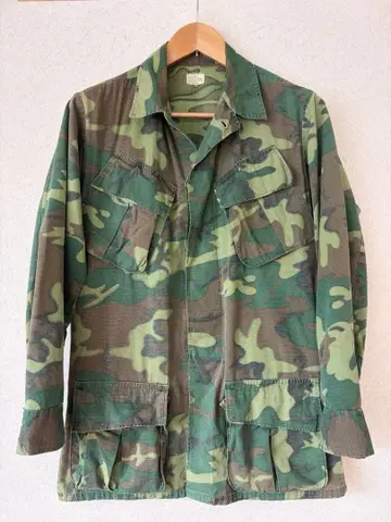 US Army 밀리터리 자켓 카모플라쥬 SMALL LONG