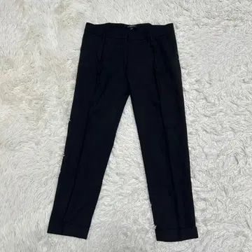 르베르소 느와르 슬랙스 블랙 40 울 이탈리아제