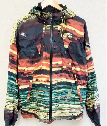 QUIKSILVER 퀵실버 올 패턴 나일론 자켓 남성용 M
