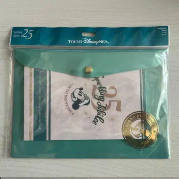 도쿄디즈니씨 25주년 노트 케이스