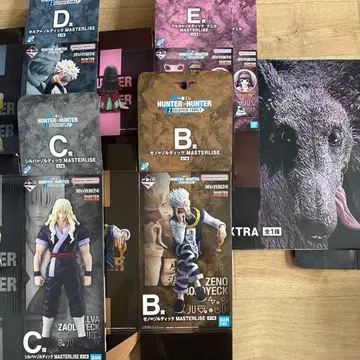 제일복권 HUNTER x HUNTER 조르딕가 피규어 상자만 7개