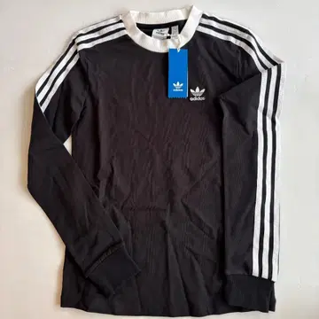 [ S 사이즈 ] 새상품 미사용 택 포함 adidas 롱 슬리브 블랙