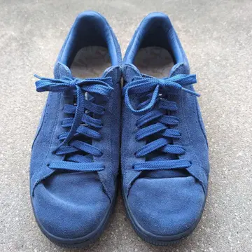 PUMA 스웨이드 클래식 블루 스니커즈