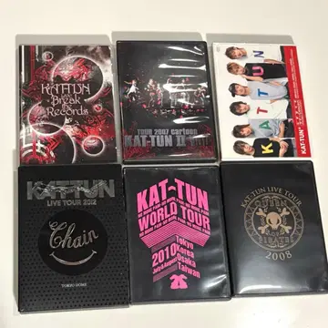 KAT-TUN 라이브 DVD 6매 세트