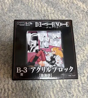 DEATH NOTE 아크릴 블록 미사토 미사 B-3상