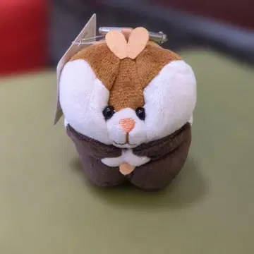 꽉 끼는 틈새 햄스터 마스코트 카라비너 포함 마스코트