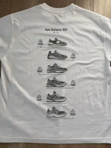 BEAMS New Balance Washed graphic Tshirts