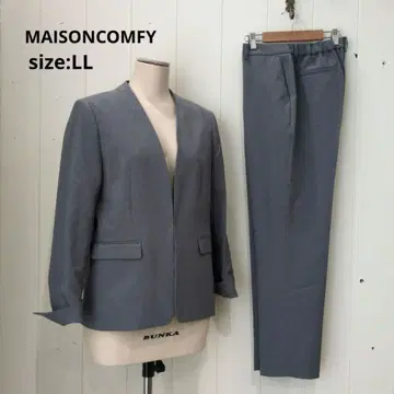 MAISONCOMFY 칼라리스 자켓 팬츠 세트 그레이 LL