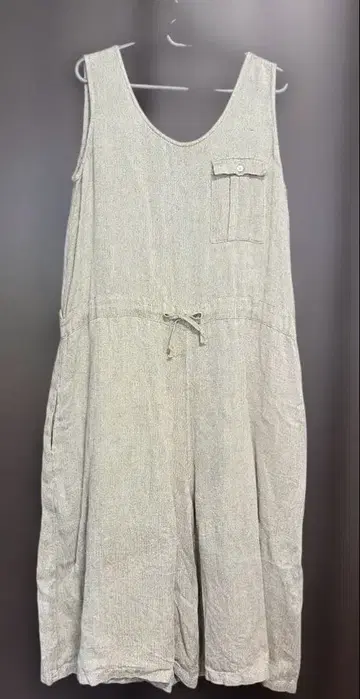 이치 앤티크스 린넨 살로펫 팬츠 올인원
