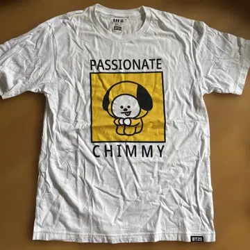 UNIQLO UT BT21 CHIMMY 티셔츠 화이트 L