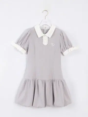 evelyn 에블린 벌룬 폴로 미니 원피스