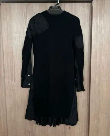 sacai 니트 원피스 블랙