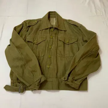 A/W 40s 영국군 그린 데님 배틀 자켓