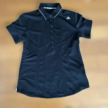 adidas 반팔 피케 셔츠 블랙