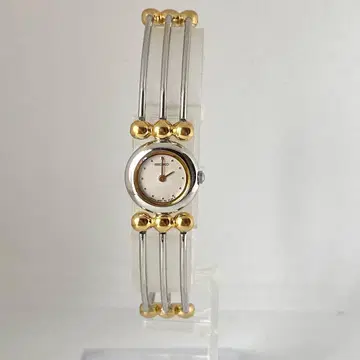 가동 빈티지 SEIKO 손목시계 실버 골드 주얼리 워치