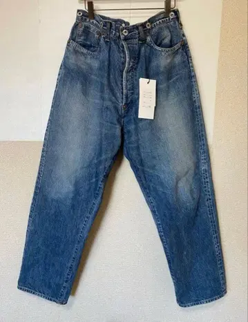 A.PRESSE No.22 Washed Wide Denim Pants