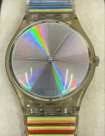 FF Swatch 스와치 손목시계 Time to Dance 레인보우