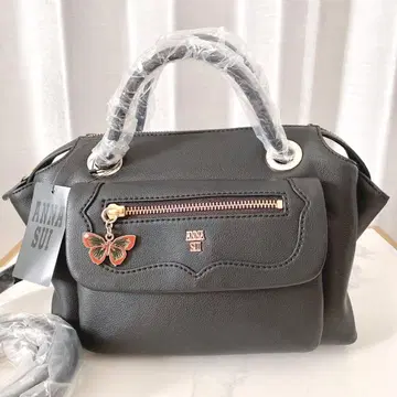 안나수이 ANNA SUI 새상품 숄더백 핸드백 블랙