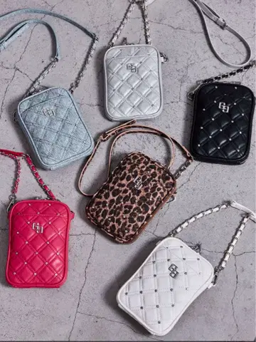 GG 비쥬 퀼팅 미니 숄더 BAG 핑크 갸루 인기