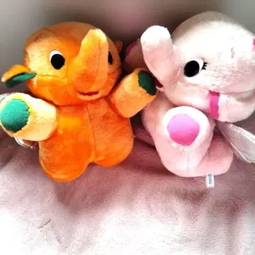 사토짱 사토코짱 2체 세트 깃털 포함