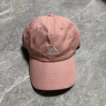 adidas 야구 모자 남녀 공용 살몬 핑크 코튼