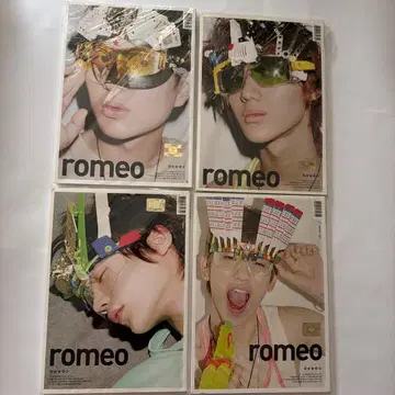 SHINee 2nd Mini Album ROMEO 4장 세트