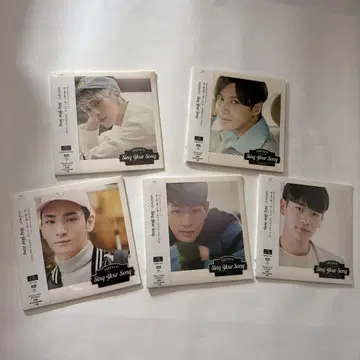 SHINee Sing Your Song CD 5장 세트 미개봉 새상품