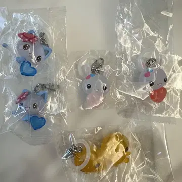 헤이세이 팬시 캐릭터즈 메지루시 액세서리 5개 세트