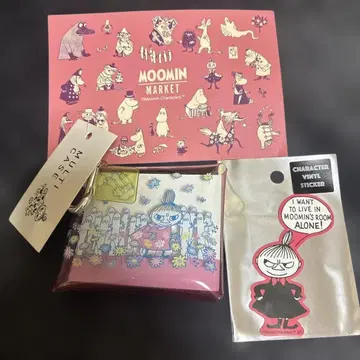무민 마켓 멀티 케이스 스티커 엽서