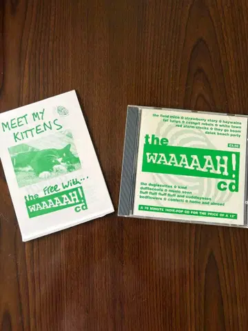 The WAAAAAH! cd 인디 팝 컴필레이션