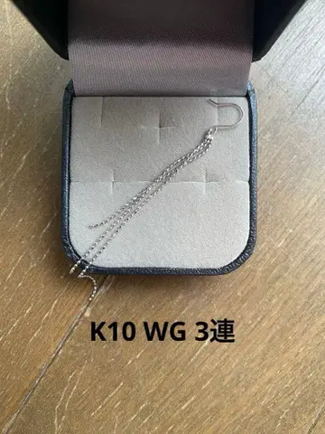 K10 WG 10금 아메리칸 귀걸이 3연 귀걸이 한쪽 롱 귀걸이